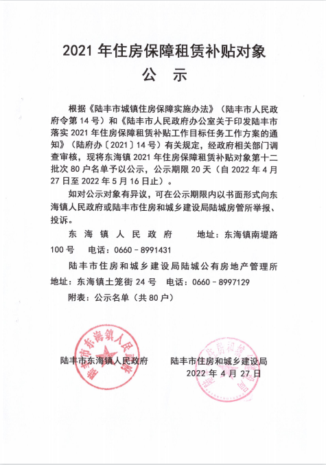 2021的住房保障租賃補(bǔ)貼對象公示（東海80戶）.png